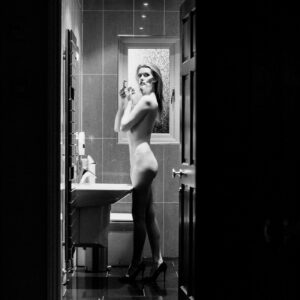 16x12 Open Edition Print "There's a lot involved in going to the bathroom for women"